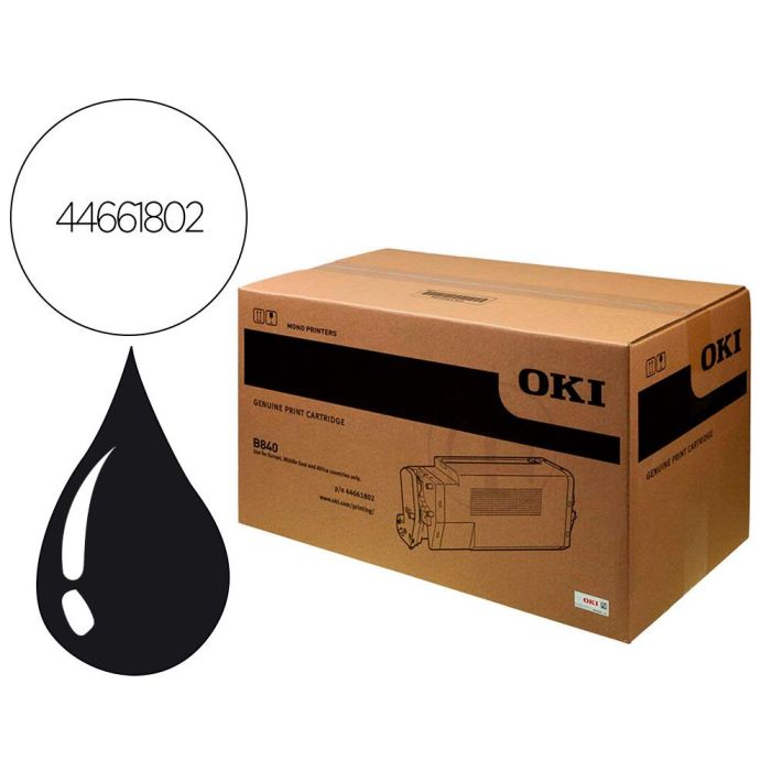 Toner Oki Laser Serie B840 Negro 20000 Paginas