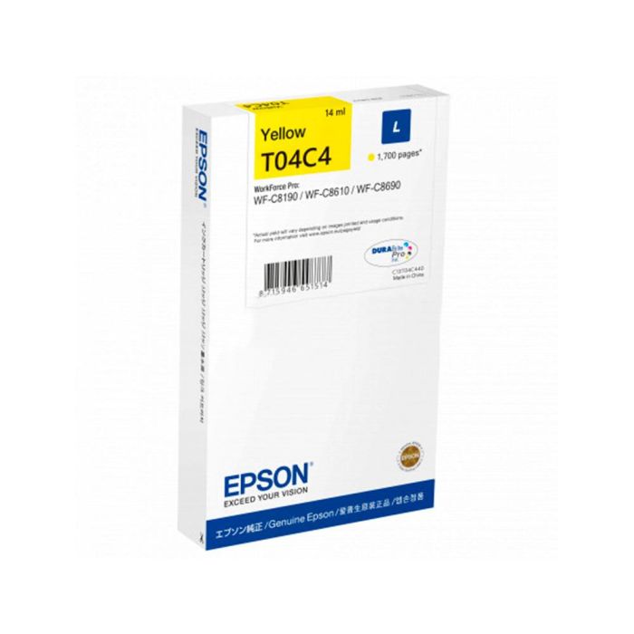 Ink-Jet Epson 4C4 Amarillo 1700 Paginas 1