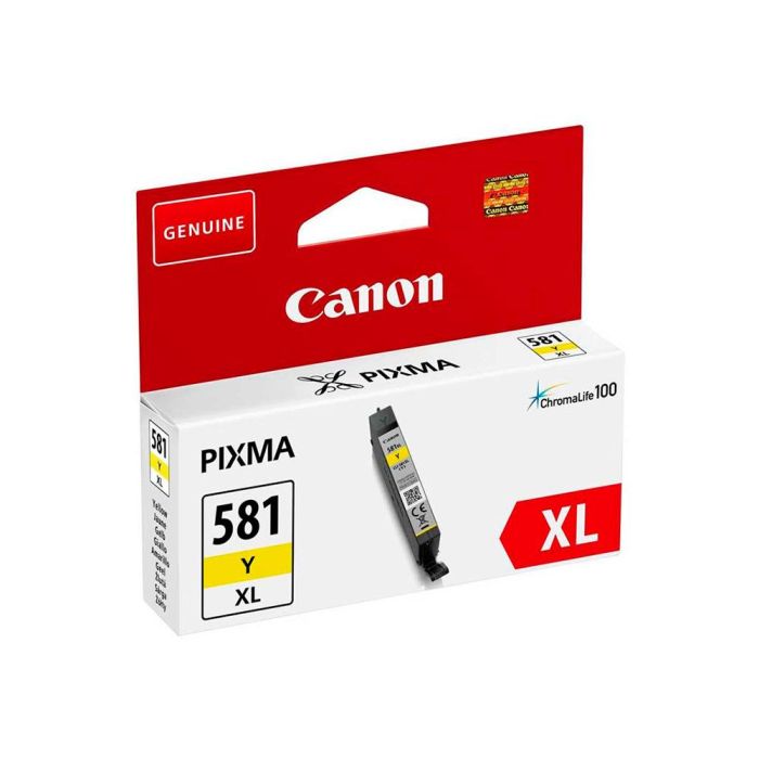 Cartucho de Tinta Compatible Canon CLI-581Y XL Amarillo 1