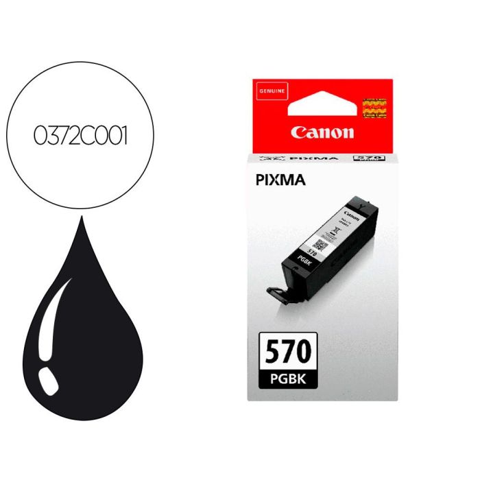 Ink-Jet Canon Pixma Pgi-570 B Negro 15 mL