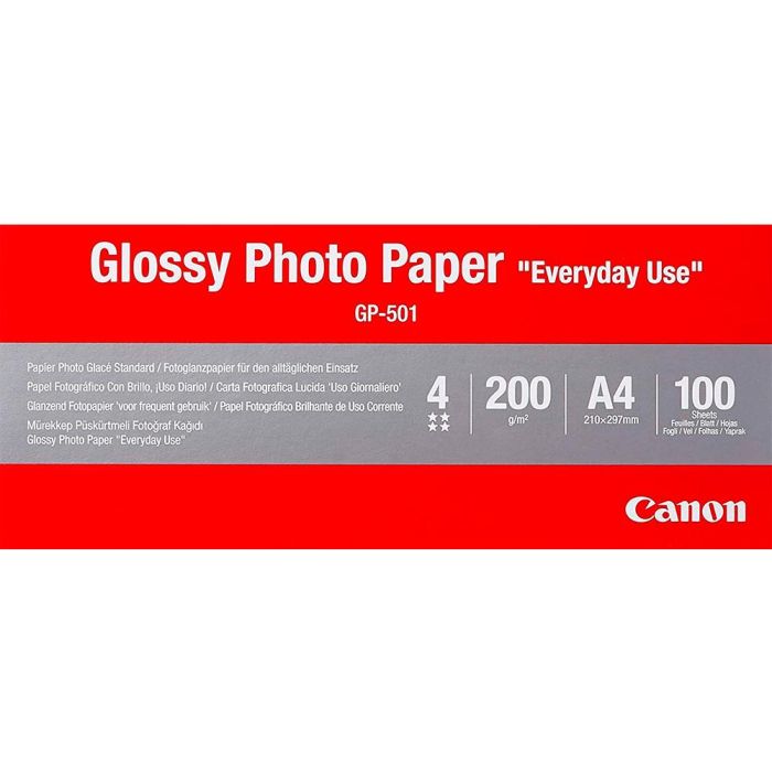 Papel Fotografico Canon Pixma Brillo Din A4 200 gr-M2 Ink-Jet Paquete De 100 Hojas 3 Papel Fotografico Canon Pixma Brillo Din A4 200 gr-M2 Ink-Jet Paquete De 100 Hojas 3