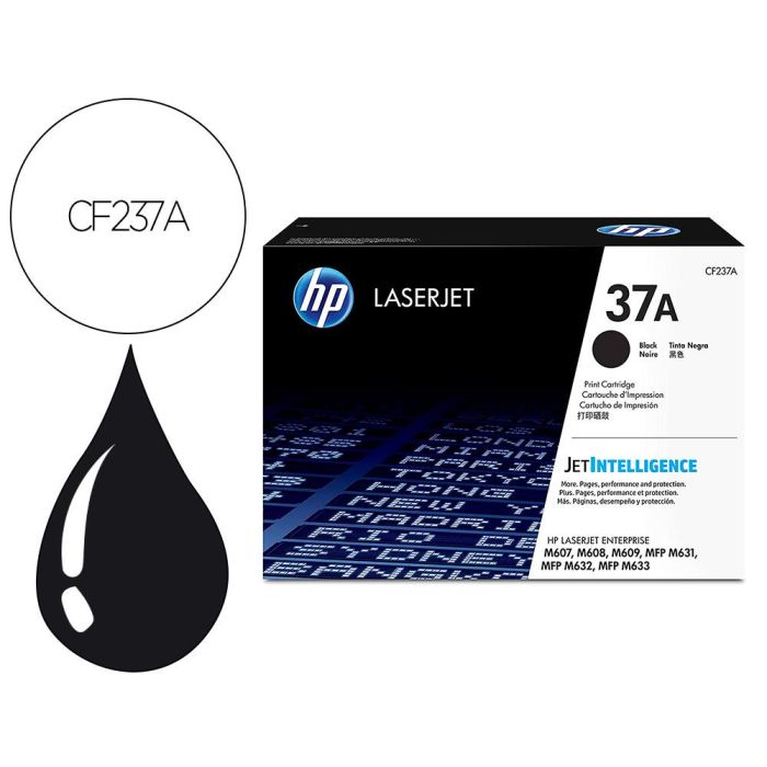 Hp Toner Negro Laserjet M607N-Dn,M608N-Dn-X - Nº37A