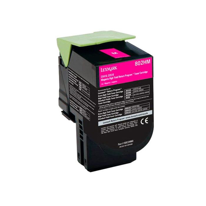 Toner Laser Lexmark 80C2Hme Magenta 3000 Paginas 2