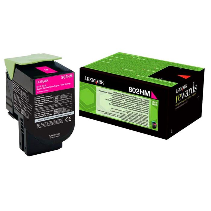 Toner Laser Lexmark 80C2Hme Magenta 3000 Paginas 3