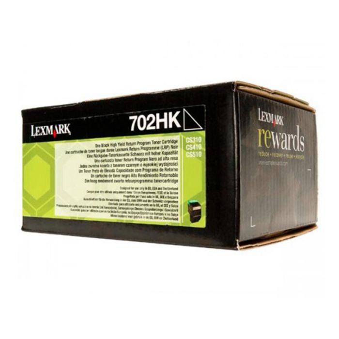 Tóner Lexmark 70C2HKE Negro 1