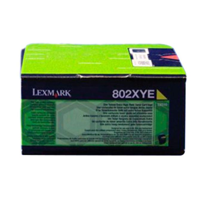 Toner Laser Lexmark 80C2Xye Amarillo 4000 Paginas 1