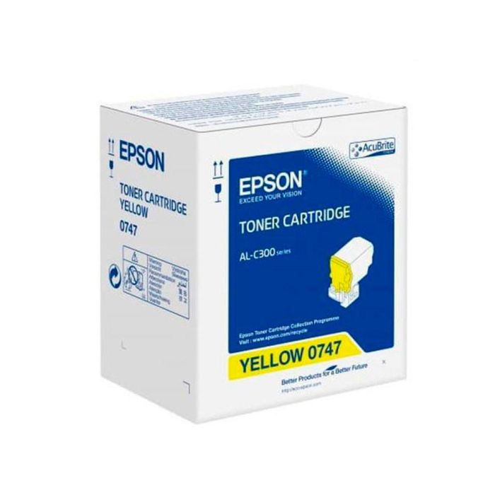 Toner Epson C13S050747 Amarillo 8 800 Paginas 1