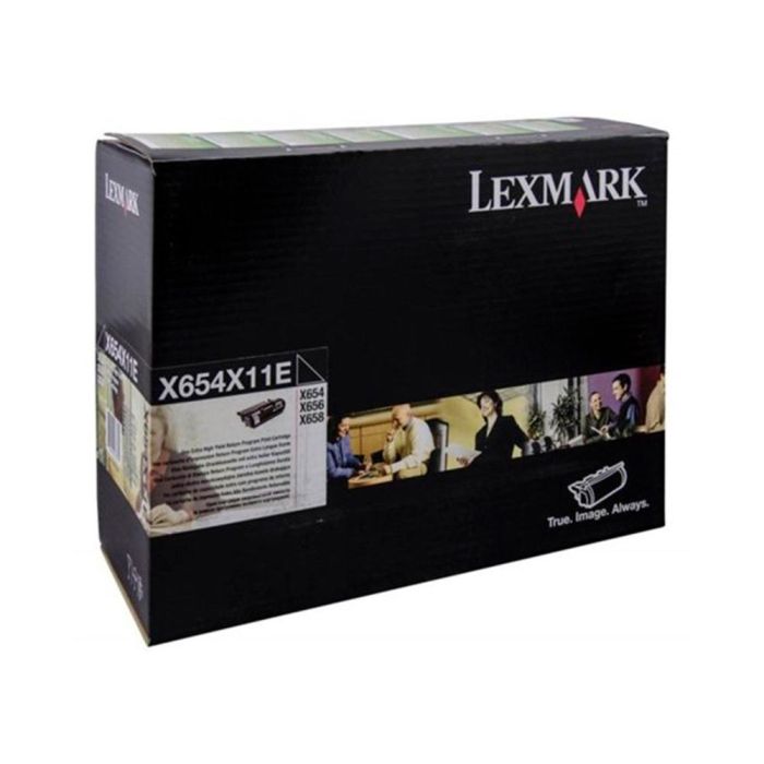 Toner Lexmark Laser X654x31E - X654De- 654 - 656De - 658De Negro 36000 Paginas 1