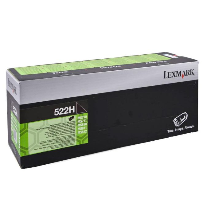 Tóner Lexmark 522H Negro 1