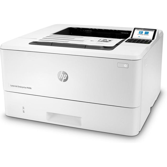 Impresora Láser HP M406dn Blanco 1