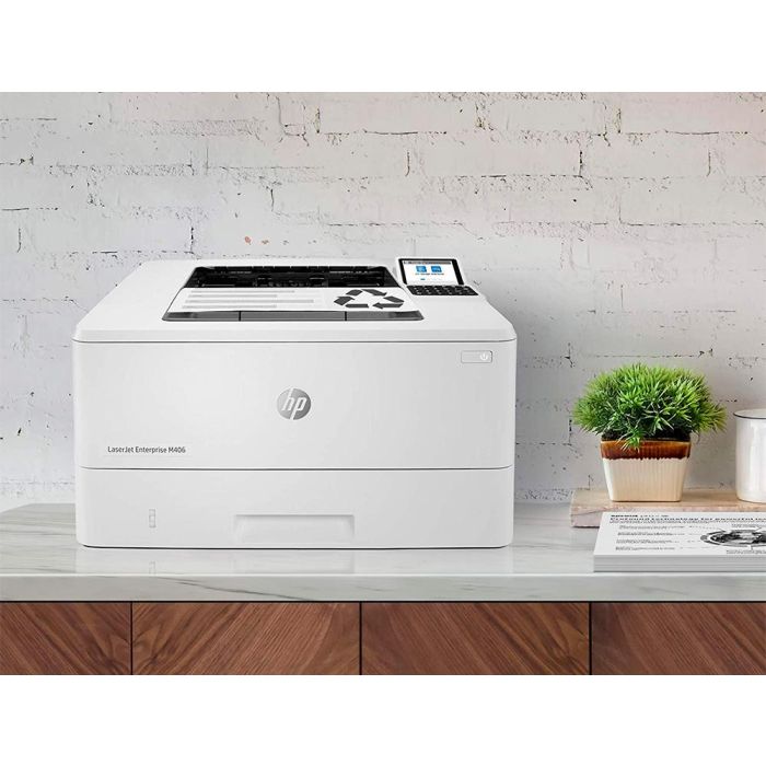 Impresora Láser HP M406dn Blanco 5