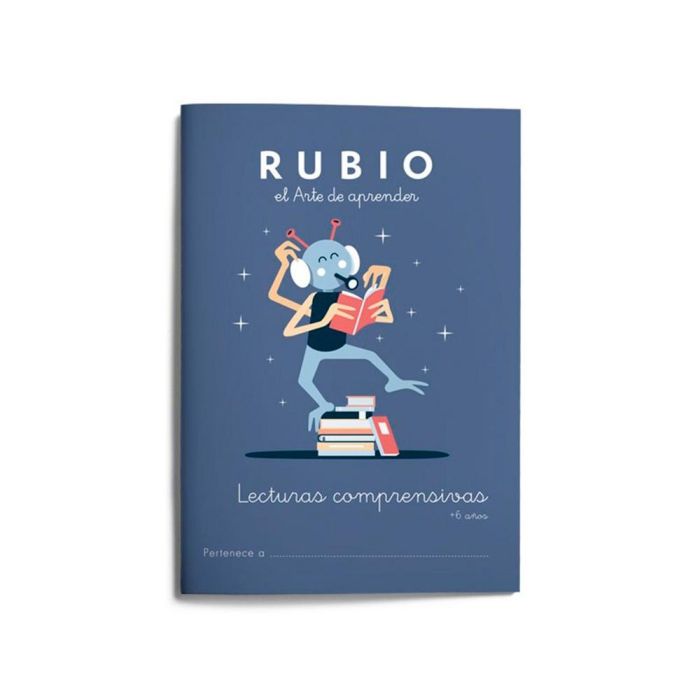 Cuaderno Rubio Lecturas Comprensivas + 6 Años