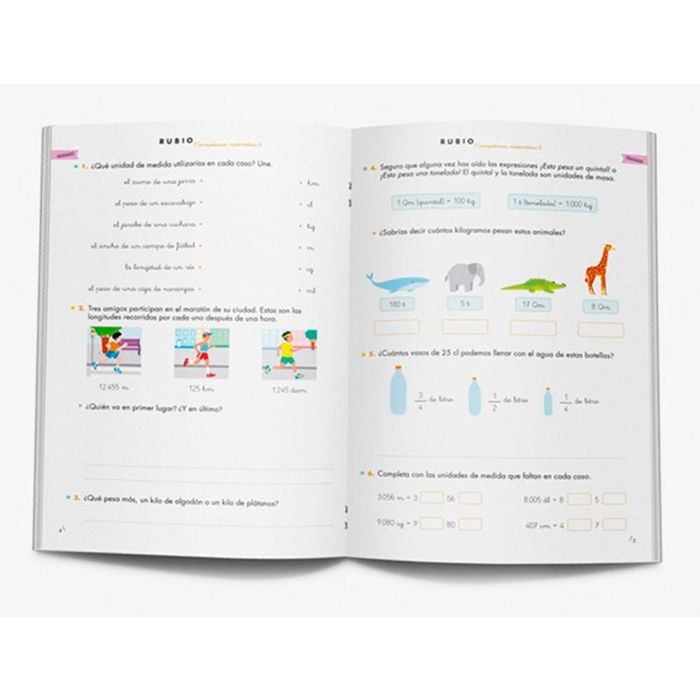 Cuaderno Rubio Competencia Matematica 6 1