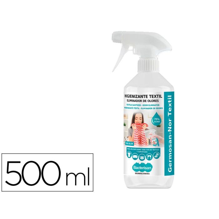 Desinfectante Bacterisan Germosan-Nor Bp7 Virucida Para Textil Bote Pulverizador De 500 mL