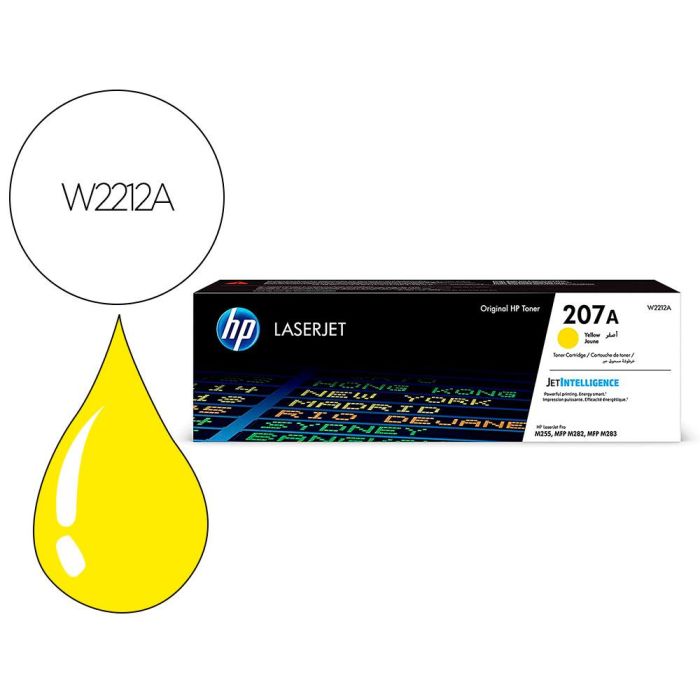 Hp Toner Amarillo Laserjet Pro Mfp M 282 Nw - 207A