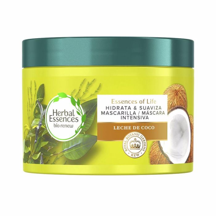 Herbal Essences Mascarilla BIO HIDRATA COCO renew con Leche de Coco Hidratante Nutritiva Cabello Normal y Teñido 450 ml Herbal Essences Mascarilla BIO HIDRATA COCO renew con Leche de Coco Hidratante Nutritiva Cabello Normal y Teñido 450 ml