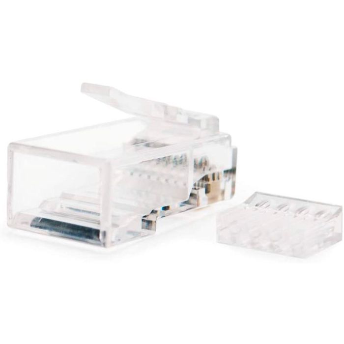 Nanocable conector rj45 8 hilos cat.6 (10 conectores/bolsita) 2