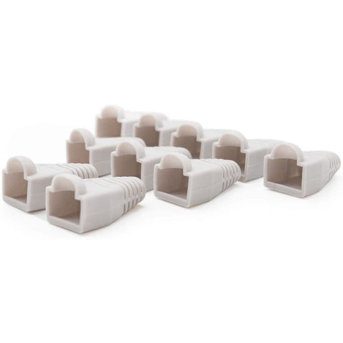 Funda Protectora NANOCABLE RJ45 Gris 10 Unidades 2