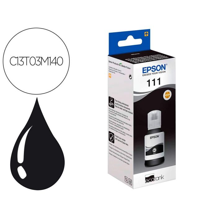 Epson Tinta Bote Negro Ecotank Et-Mx1Xx Series - Nº 111