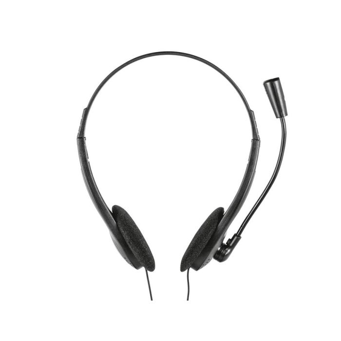 Trust Auriculares Primo Estéreo Jack 3.5 mm Con Micrófono Control Volumen Ajustable Negro