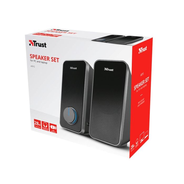 Altavoz Portable con Bluetooth Trust Arys/ 28W/ 2.0 3