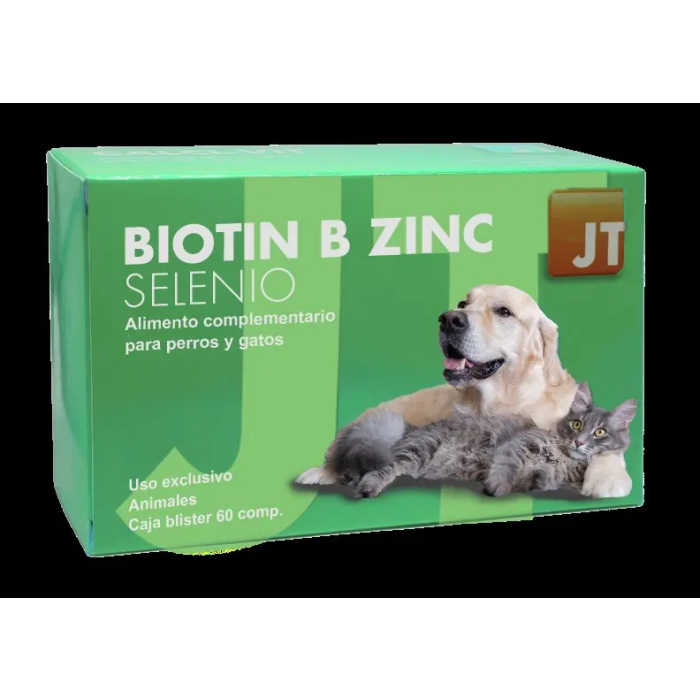 Jt Biotin B Zinc Selenio 60 Comprimidos