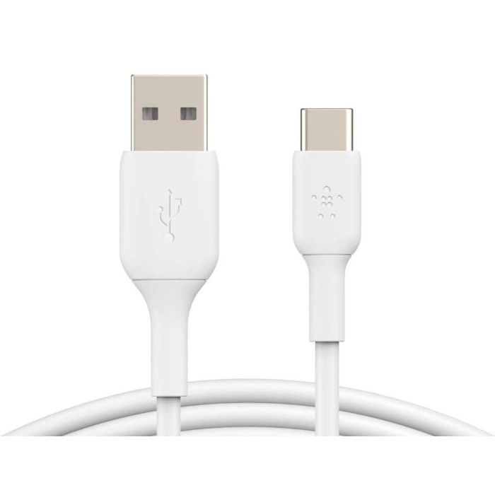 Cable USB A a USB-C Belkin CAB001BT2MWH Blanco 2 m