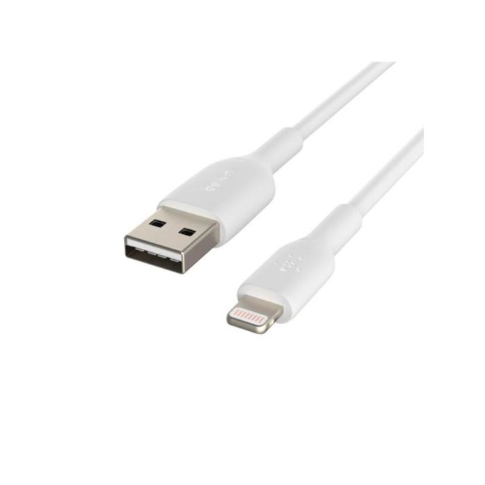 Cable Lightning Belkin Caa001Bt2Mwh A Usb-A Boost Charge Longitud 2 M Color Blanco 1