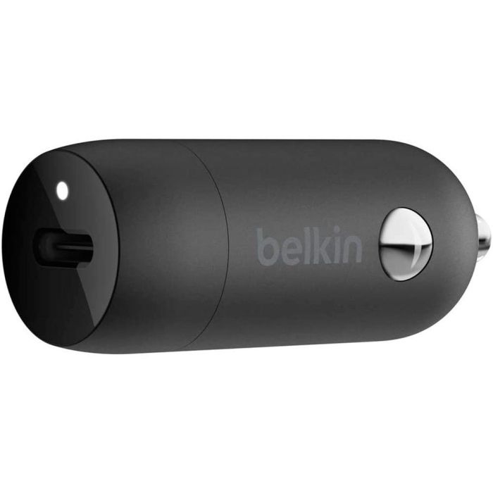 Cargador Para Coche Belkin Cca003Btbk Usb-C Pd 20 W Boost Charge Color Negro 1