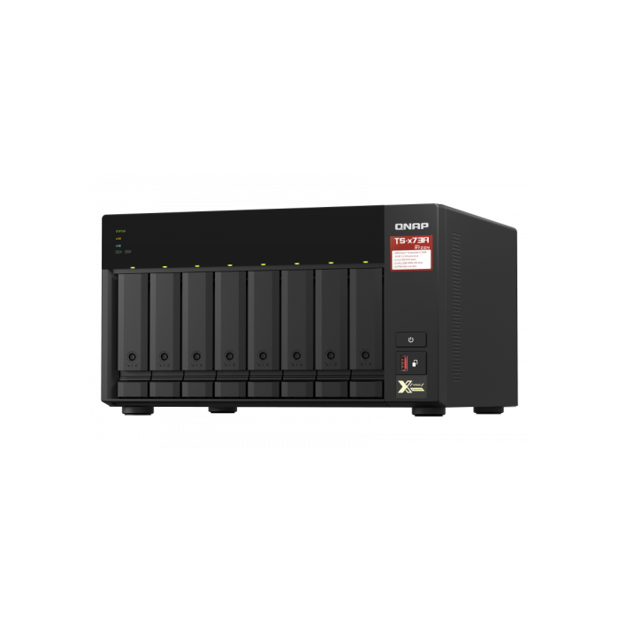 QNAP TS-873A-8G servidor de almacenamiento NAS Torre Ethernet Negro V1500B 1