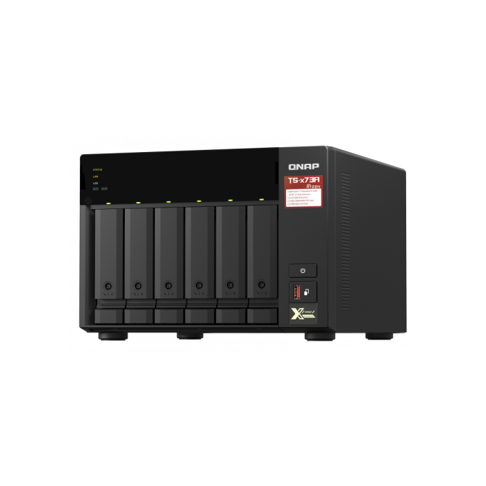 QNAP TS-673A-8G servidor de almacenamiento NAS Torre Ethernet Negro V1500B 2