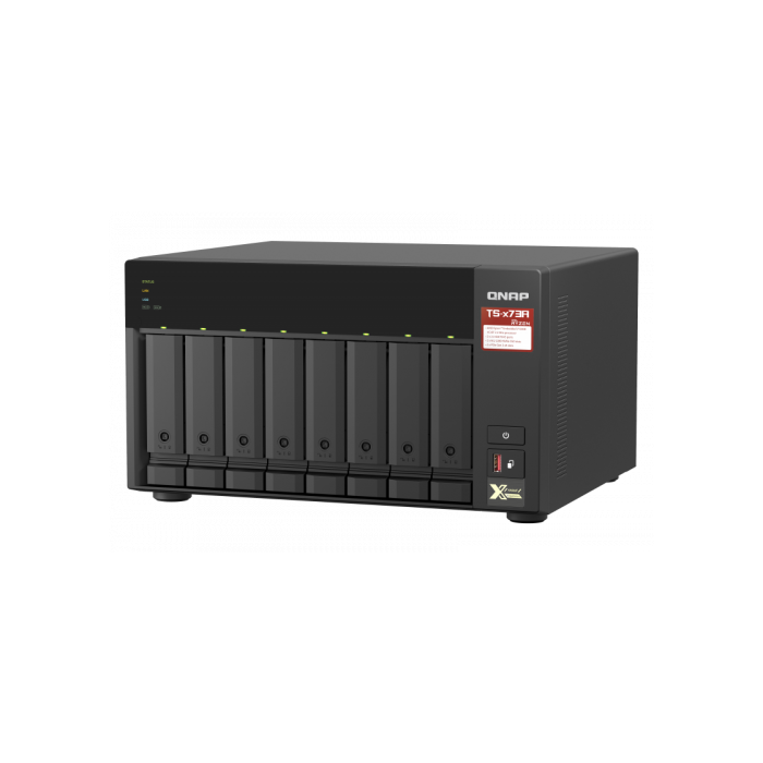 QNAP TS-873A-8G servidor de almacenamiento NAS Torre Ethernet Negro V1500B 4