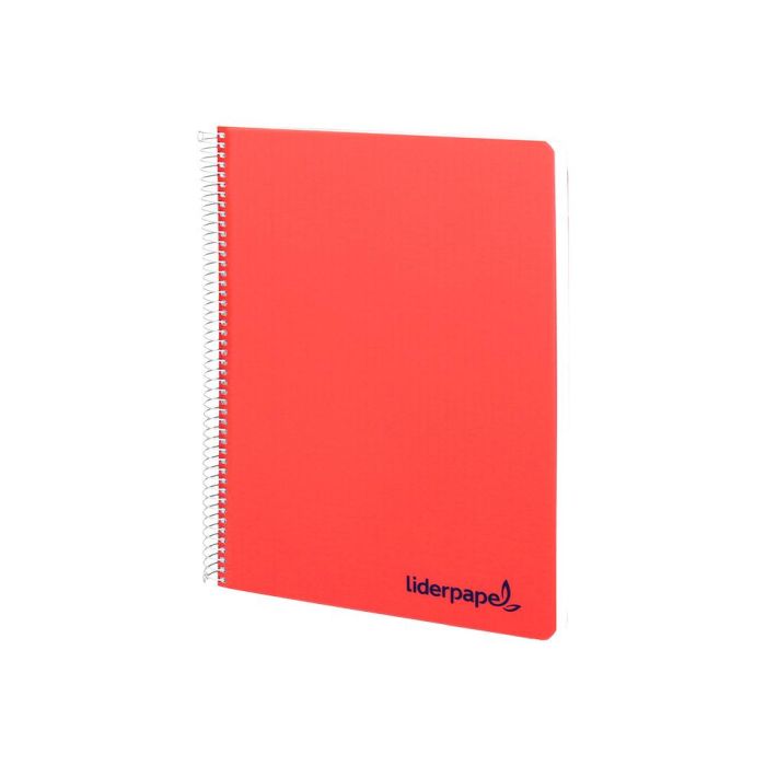 Cuaderno Espiral Liderpapel A5 Wonder Tapa Plastico 80H 90 gr Cuadro 5 mm Con Margen Colores Surtidos 5 unidades 4