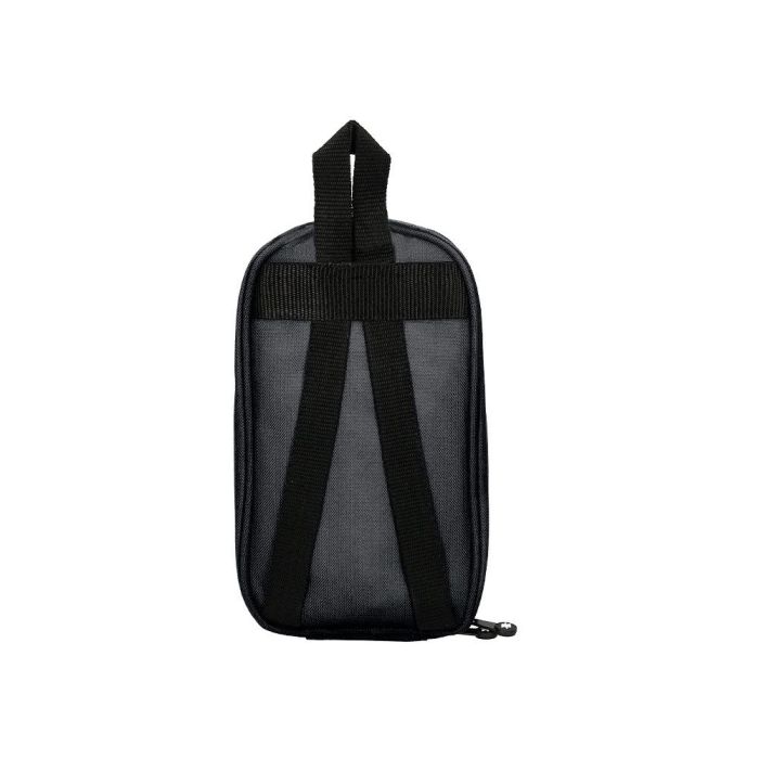 Bolso Escolar Portatodo Antartik Forma De Mochila Con Bolsillo Y 4 Departamentos Color Negro 230x50X120 mm 1