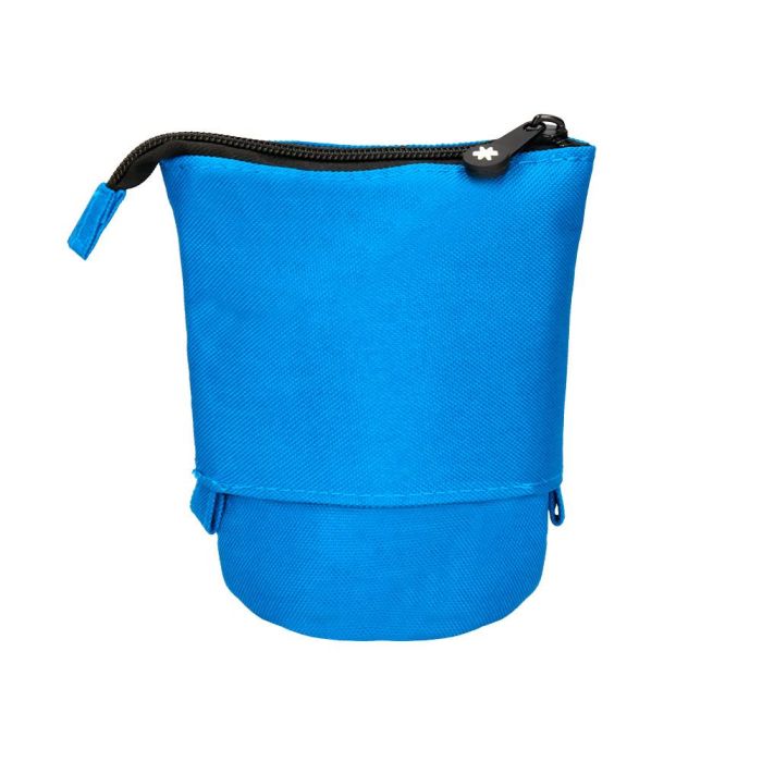 Bolso Escolar Portatodo Antartik Cubilete Color Azul 190x60X80 mm 2