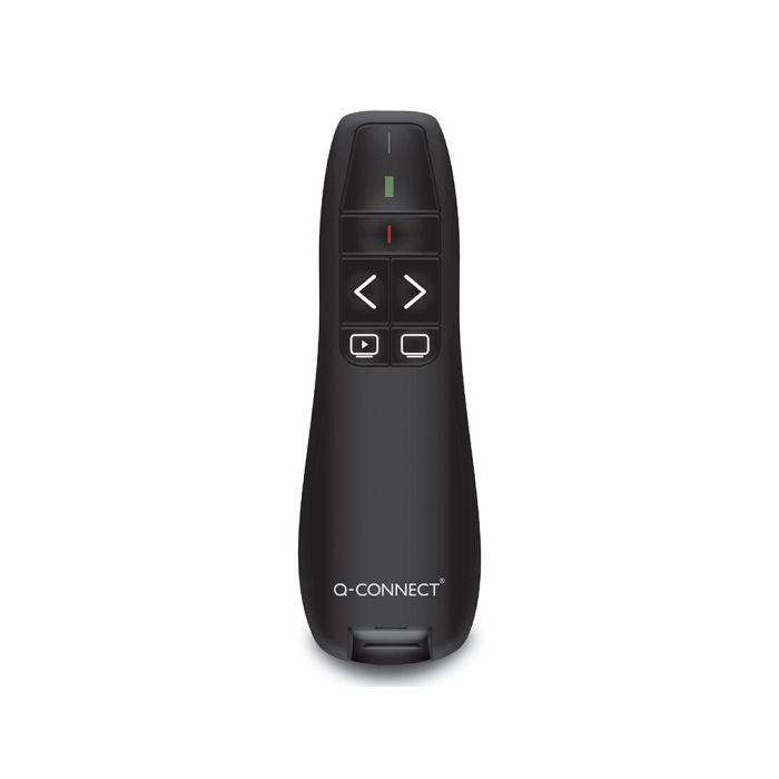 Puntero Laser Q-Connect Para Presentaciones 5 Botones Alcance 20 Mt Receptor Usb