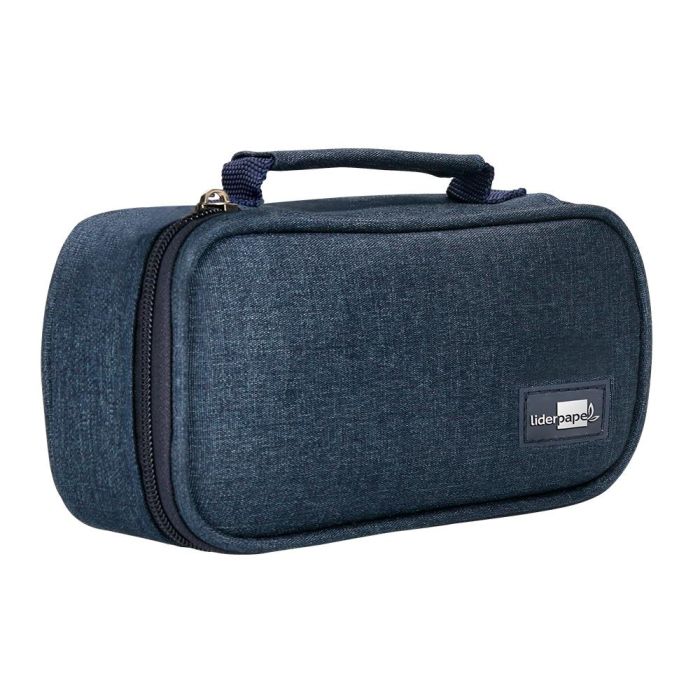 Bolso Escolar Portatodo Liderpapel Ovalado Con Organizador Interior Pizarra Y Asa 1 Cremallera Surtidos 5