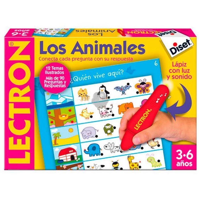 Juego lectron lápiz los animales