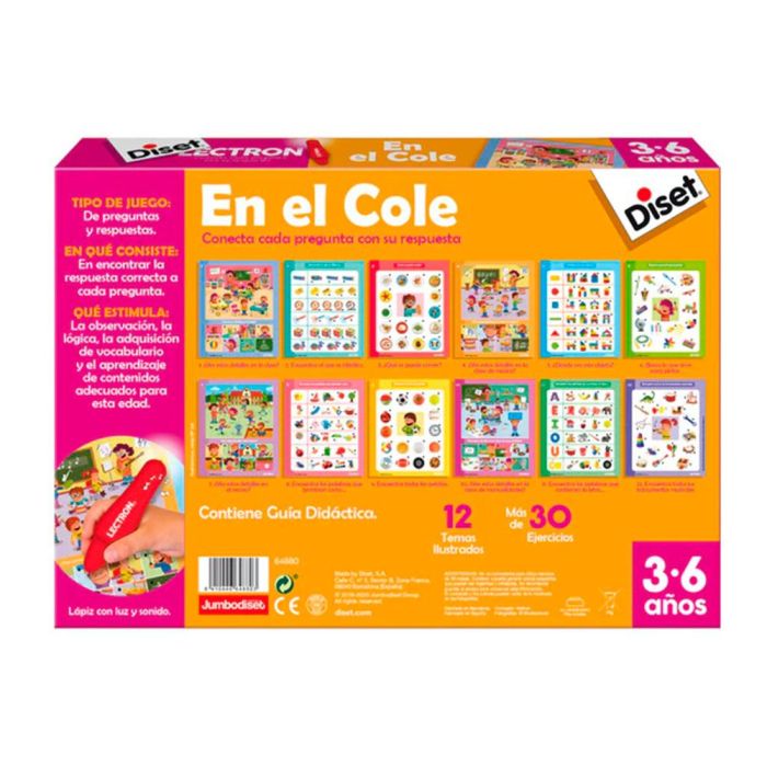 Juego Educativo Diset Lectron 2