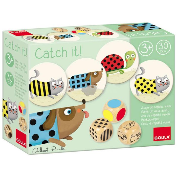 Cath it! juego de rapidez visual goula contiene 30 piezas