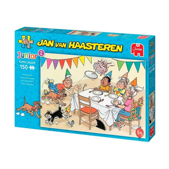 Puzle Jumbo Jan Van Haasteren Fiesta De Cumpleaños 150 Piezas 1