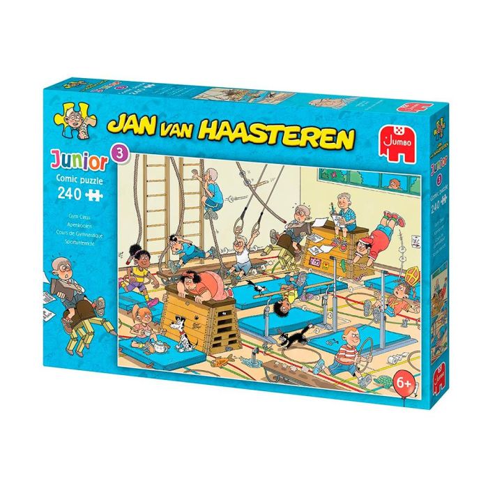 Puzle Jumbo Jan Van Haasteren Clase De Gym 240 Piezas Piezas 1