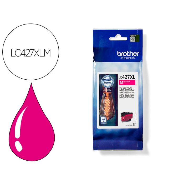 Cartucho de Tinta Original Brother LC427XLM Magenta