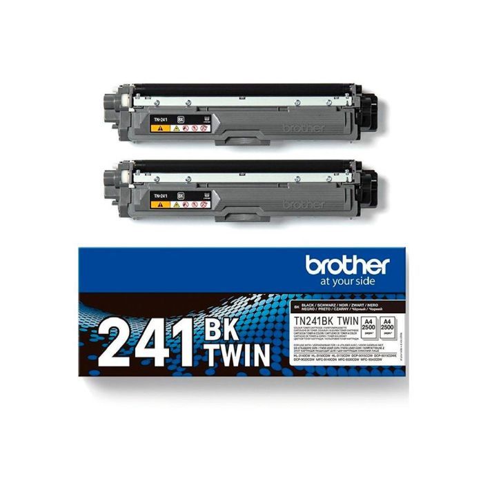 Tóner Brother TONER N 2.5K PK2 Negro (2 Unidades) 1