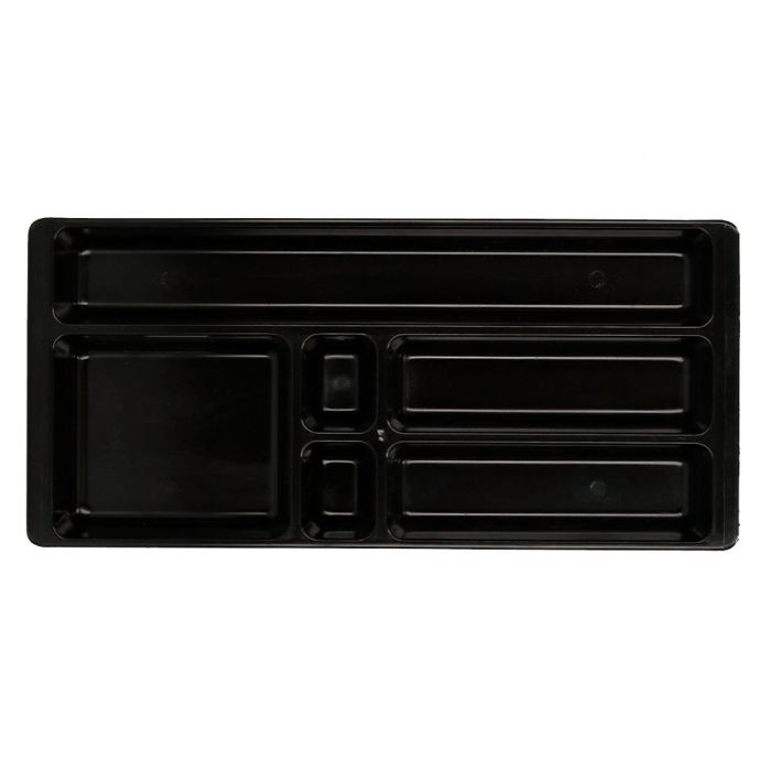 Bandeja Organizadora Q-Connect De Cajones Color Negro 344x160X33 mm 1