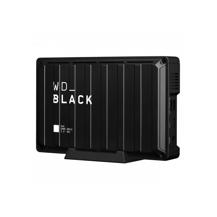 Western Digital D10 disco duro externo 8000 GB Negro, Blanco 2