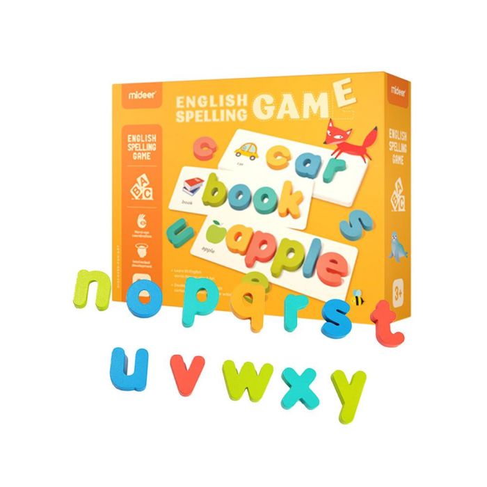 Juego Didactico Mideer Emparejar Letras En Ingles