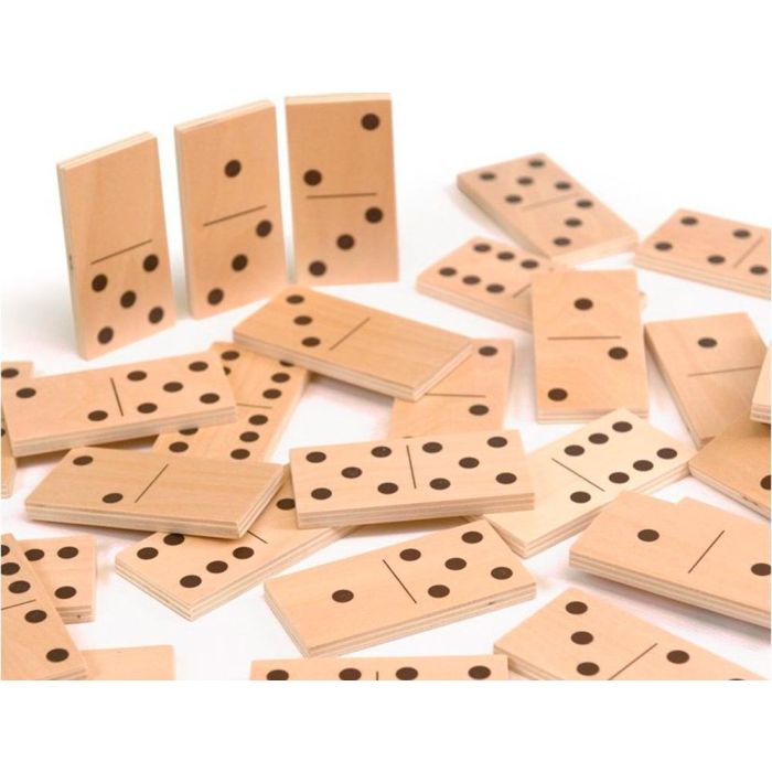 Puzle Andreutoys Domino Animales Madera 28 Piezas 2