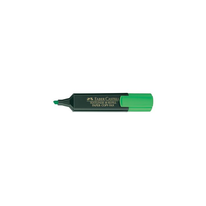 Fluorescente faber castell textliner verde (09154863)