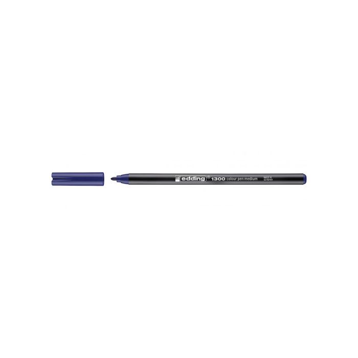 EDDING Rotulador 1300 punta fieltro trazo 3mm azul EDDING Rotulador 1300 punta fieltro trazo 3mm azul